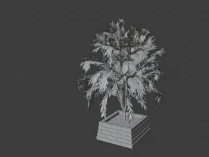 tijolo de &aacute;rvore Modelo 3D