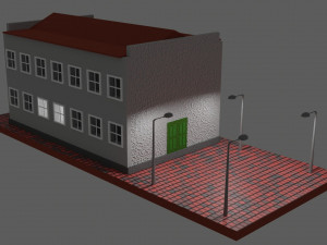 panel house 3D Model
