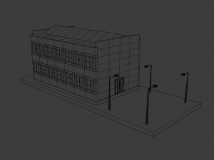 panel house 3Dモデル