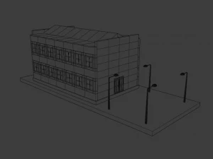 panel house 3D Model