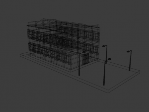 panel house 3Dモデル
