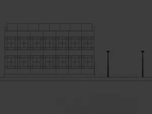 panel house 3D Model