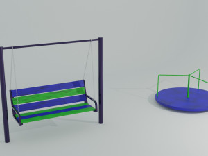 playground mini pack 3D Model