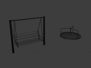 mini pacchetto parco giochi Modello 3D