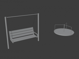 playground mini pack 3D 模型