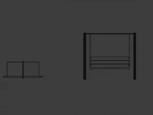 mini pacchetto parco giochi Modello 3D