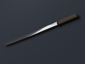 samurai katana 3D Model