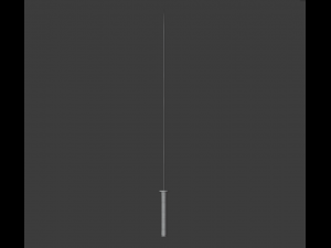 samurai katana Modelo 3D