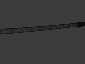 samurai katana Modelo 3D