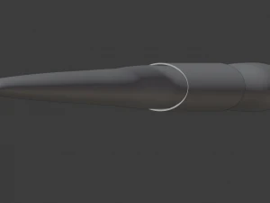 wooden bow 3D Model