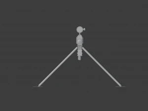 sniper rifle 3D Model