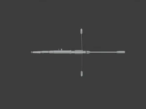 sniper rifle 3D Model