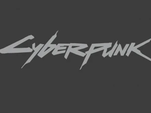 cyberpunk 2077 logo 3D Print Model