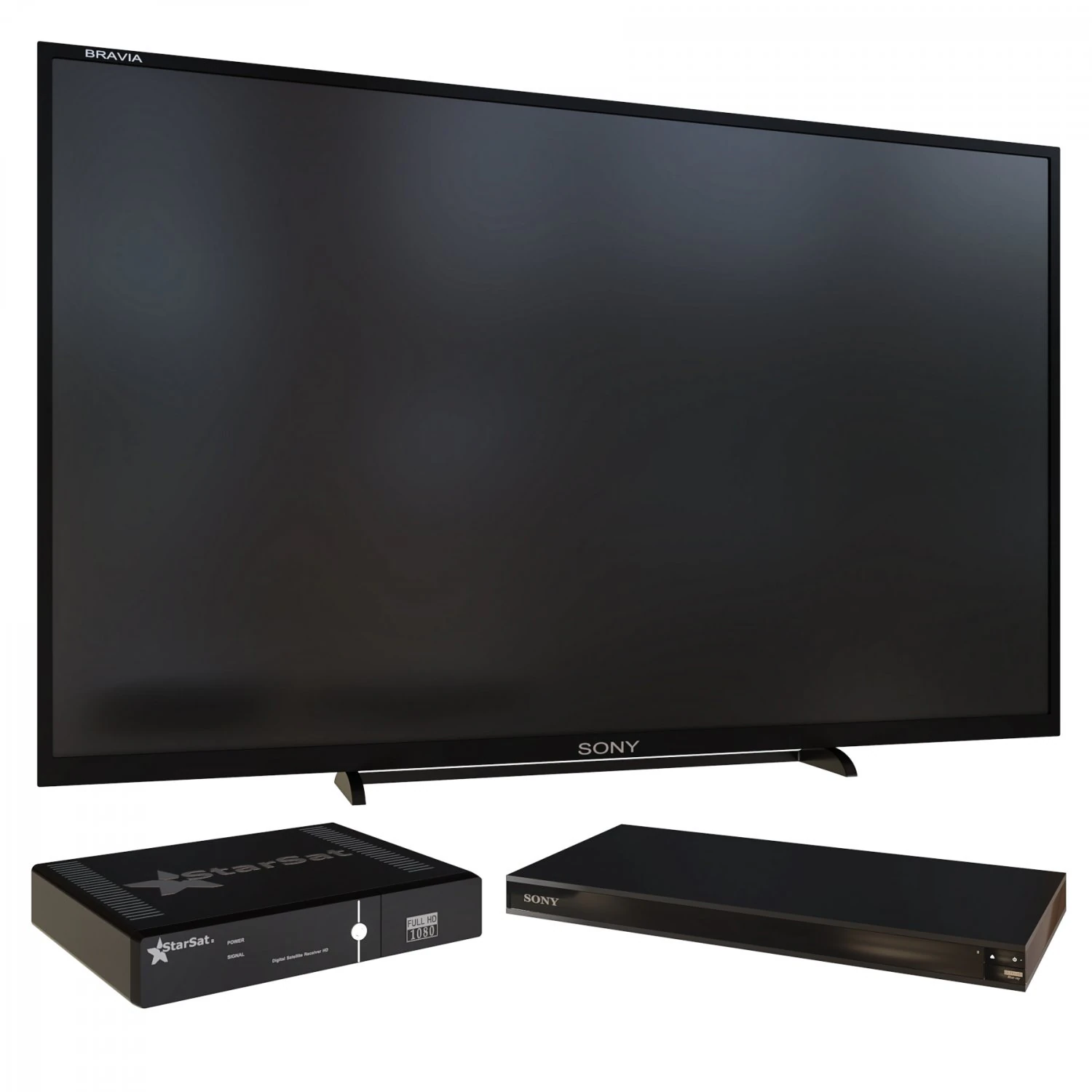 tv and dvd 3D Model .c4d .max .obj .3ds .fbx .stl .blend 