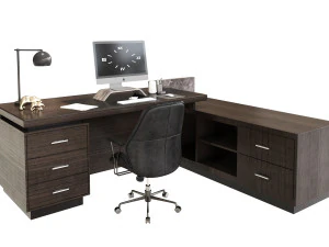 ceo office furniture 3D Model