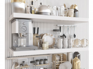 kitchen accessories Modello 3D