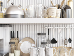 kitchen accessories Modello 3D
