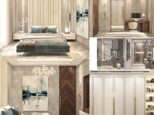 bedroom02 3D Модель