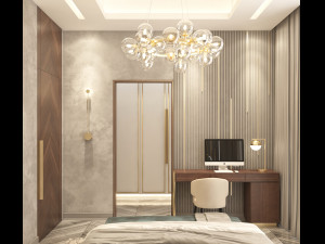bedroom02 3D मॉडल