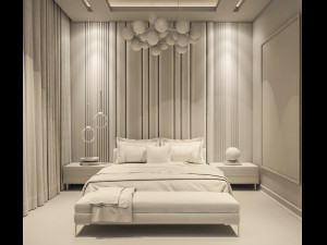 bedroom02 3D मॉडल