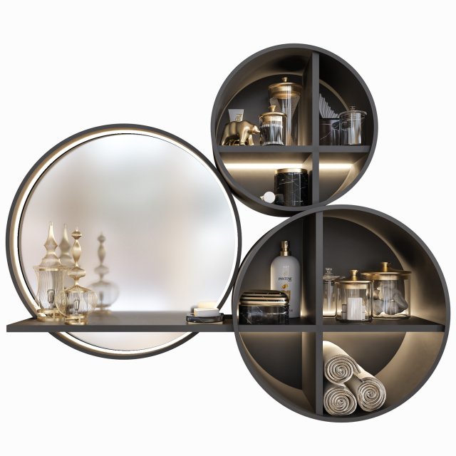 bathroom accessory 102 3D Model .c4d .max .obj .3ds .fbx .stl .blend 