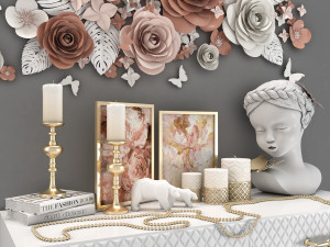 decorative set 107 Modello 3D