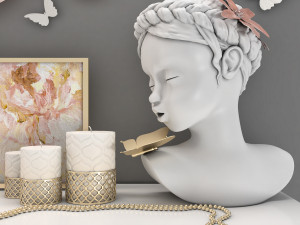 decorative set 107 Modello 3D