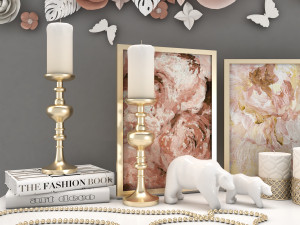 decorative set 107 Modello 3D