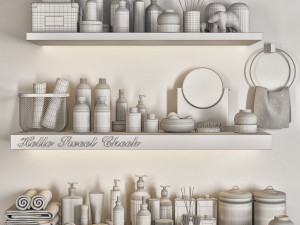 bathroomset108 Modelo 3D