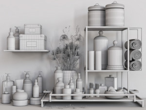 浴室套装 109 3D 模型