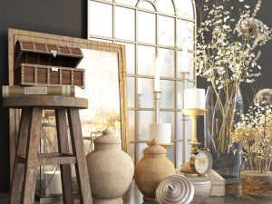 decorative set27 3D 模型