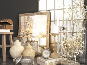 decorative set27 3D 模型