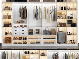 closet 101 3D मॉडल