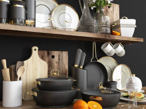 kitchen accessory 03 3D Model