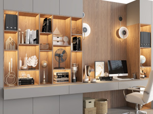 office furniture 06 3D मॉडल