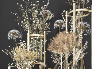 bouquet set 106 3D Model