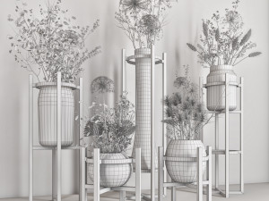 bouquet set 106 3D Model