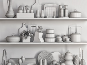 kitchen accessory 04 3D 모델