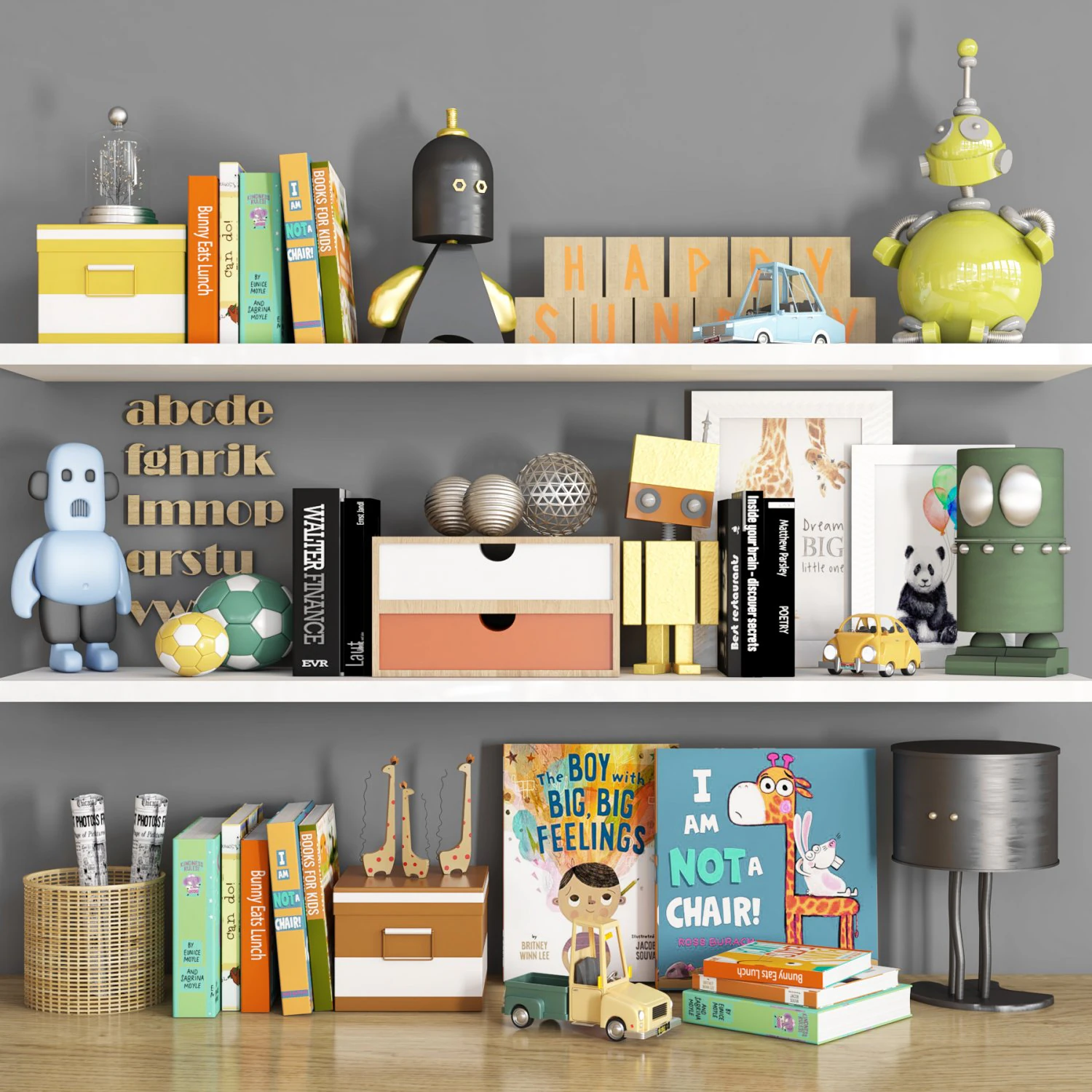 conjunto decorativo 30 Modelo 3D .c4d .max .obj .3ds .fbx .stl .blend 