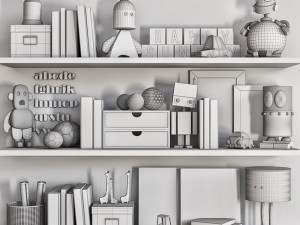 decorative set 30 Modelo 3D