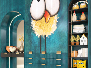 wardrobe 115 Modelo 3D