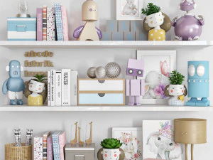 Deko-Set 31 3D Modell