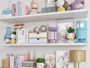 conjunto decorativo 31 Modelo 3D