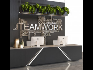 office furniture07 Modello 3D