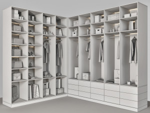 closet 102 Modelo 3D