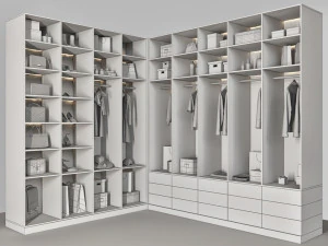 closet 102 3D Model