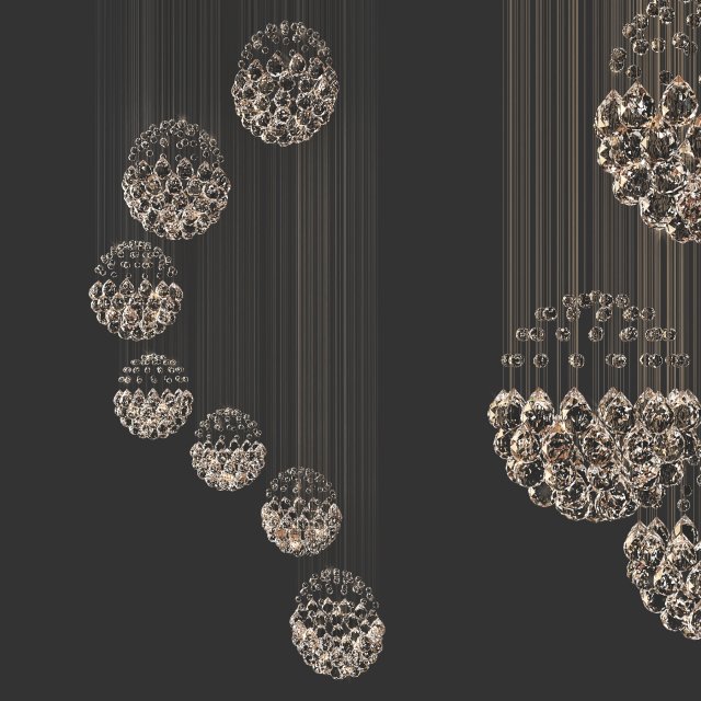 ceiling light 115 3D 모델 .c4d .max .obj .3ds .fbx .stl .blend 