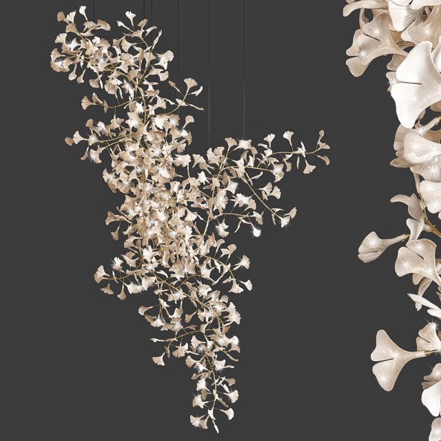 ceiling light 119 3D Model .c4d .max .obj .3ds .fbx .stl .blend 