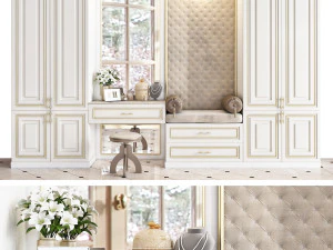 Kleiderschrank 110 3D Modell