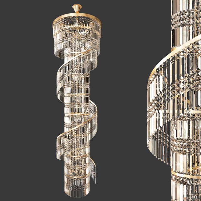 ceiling light 117 3D Модель .c4d .max .obj .3ds .fbx .stl .blend